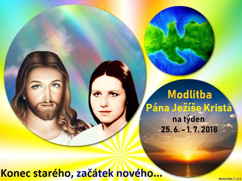 MODLITBA PÁNA JEŽÍŠE KRISTA NA TÝDEN 25.6. – 1.7.2018
